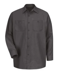 Industrial Long Sleeve Work Shirt -Jiffyshirts Sales Store b8b1e1ee072cc4
