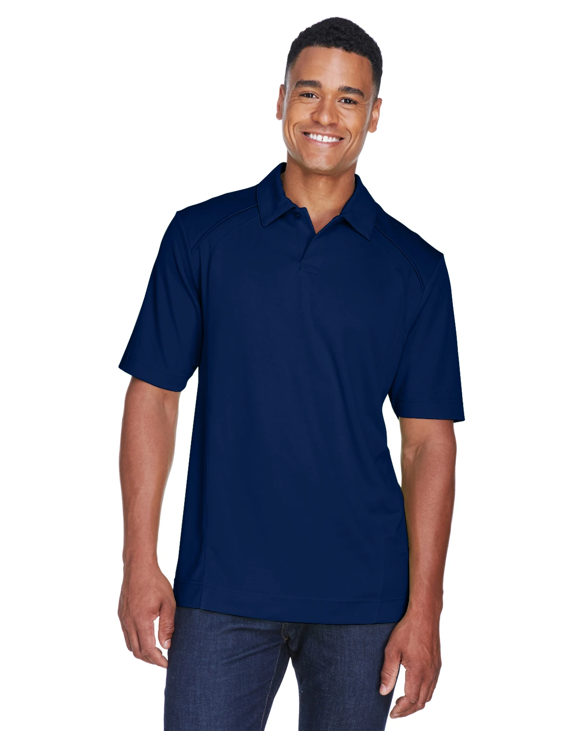 Men's Recycled Polyester Performance Piqué Polo 6 Men's Recycled Polyester Performance Piqué Polo - Image 4