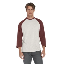 Platinum Men's Tri-Blend 3/4 Sleeve Raglan Tee -Jiffyshirts Sales Store b8eecc7243a4c2