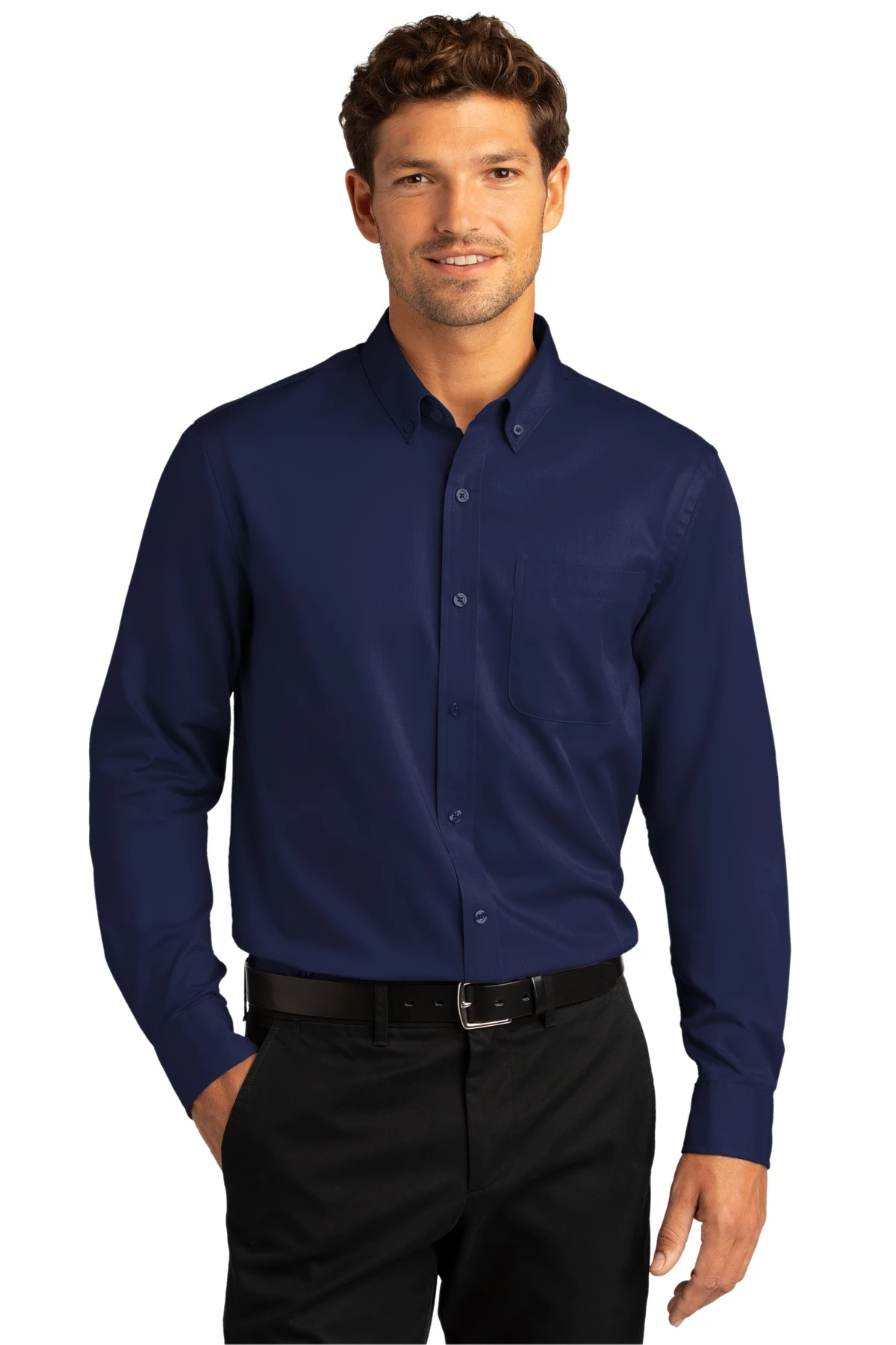 Long Sleeve SuperPro React™ Twill Shirt 20 Long Sleeve SuperPro React™ Twill Shirt - Image 18
