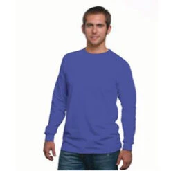 Adult Unisex 6.1 Oz., 100% Cotton Long Sleeve T-Shirt -Jiffyshirts Sales Store b98f3421accf1f