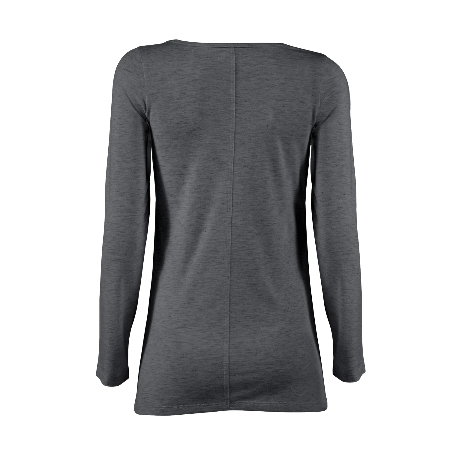 Platinum Ladies Tri-Blend Long Sleeve Scoop Neck Tee 5 Platinum Ladies Tri-Blend Long Sleeve Scoop Neck Tee - Image 3