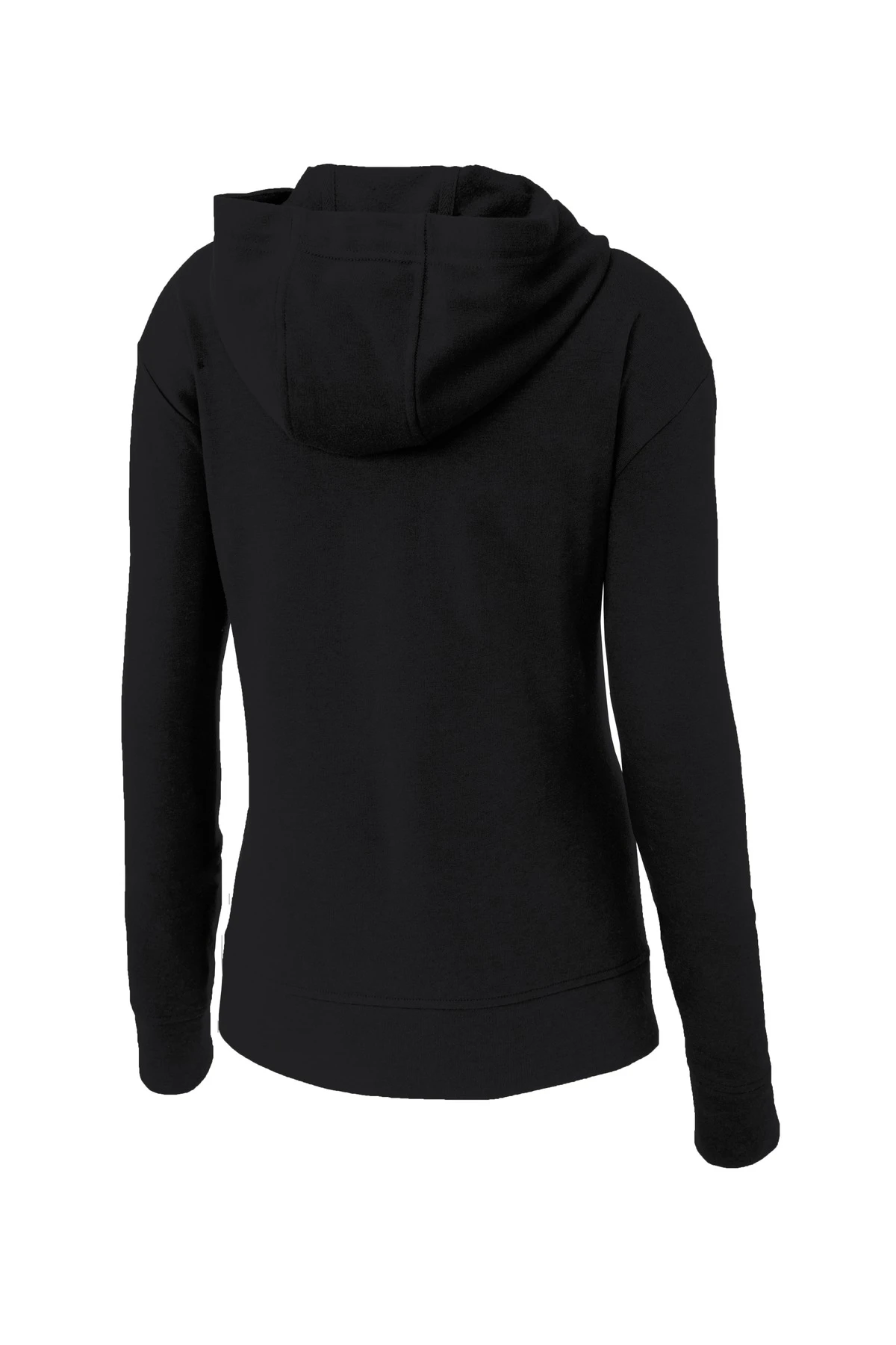 Ladies PosiCharge Tri-Blend Wicking Fleece Full-Zip Hooded Jacket 6 Ladies PosiCharge Tri-Blend Wicking Fleece Full-Zip Hooded Jacket - Image 4