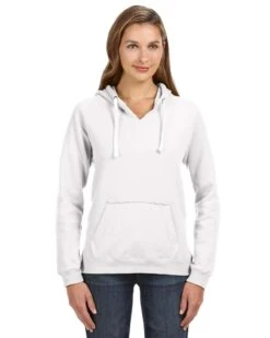 Ladies' Sydney Brushed V-Neck Hood -Jiffyshirts Sales Store bb433c4009f193