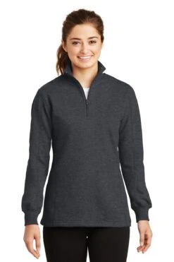 Ladies 1/4-Zip Sweatshirt