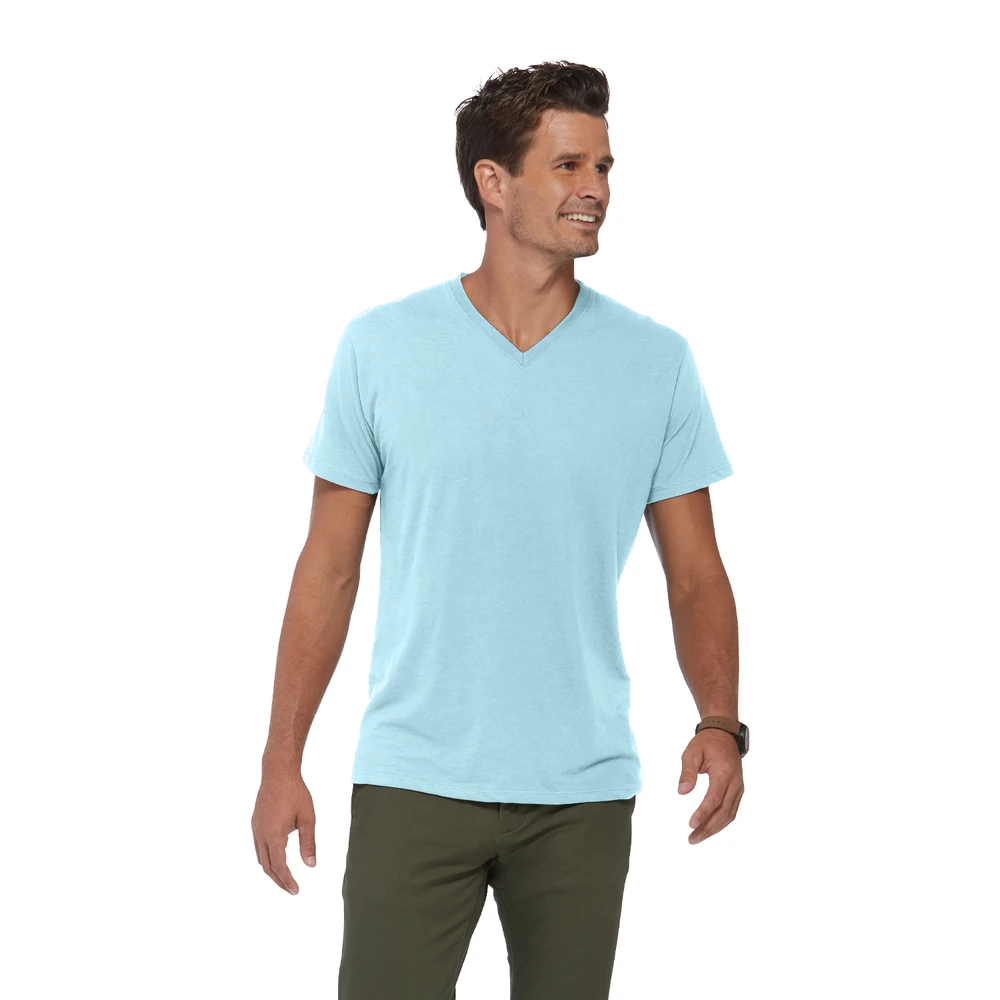 Platinum Adult Unisex CVC Short Sleeve V-Neck Tee 20 Platinum Adult Unisex CVC Short Sleeve V-Neck Tee - Image 18