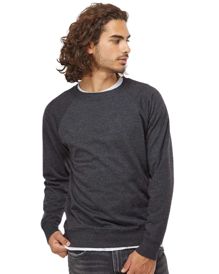 Unisex Lightweight Loopback Terry Crew 10 Unisex Lightweight Loopback Terry Crew - Image 8