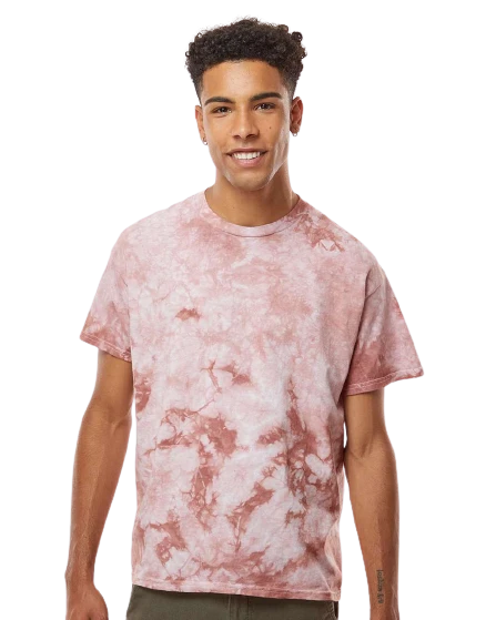 Unisex Crystal Tie Dye T-Shirt 10 Unisex Crystal Tie Dye T-Shirt - Image 8