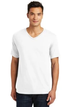 District Unisex Perfect Weight V-Neck Tee -Jiffyshirts Sales Store bbac1c0d50242f