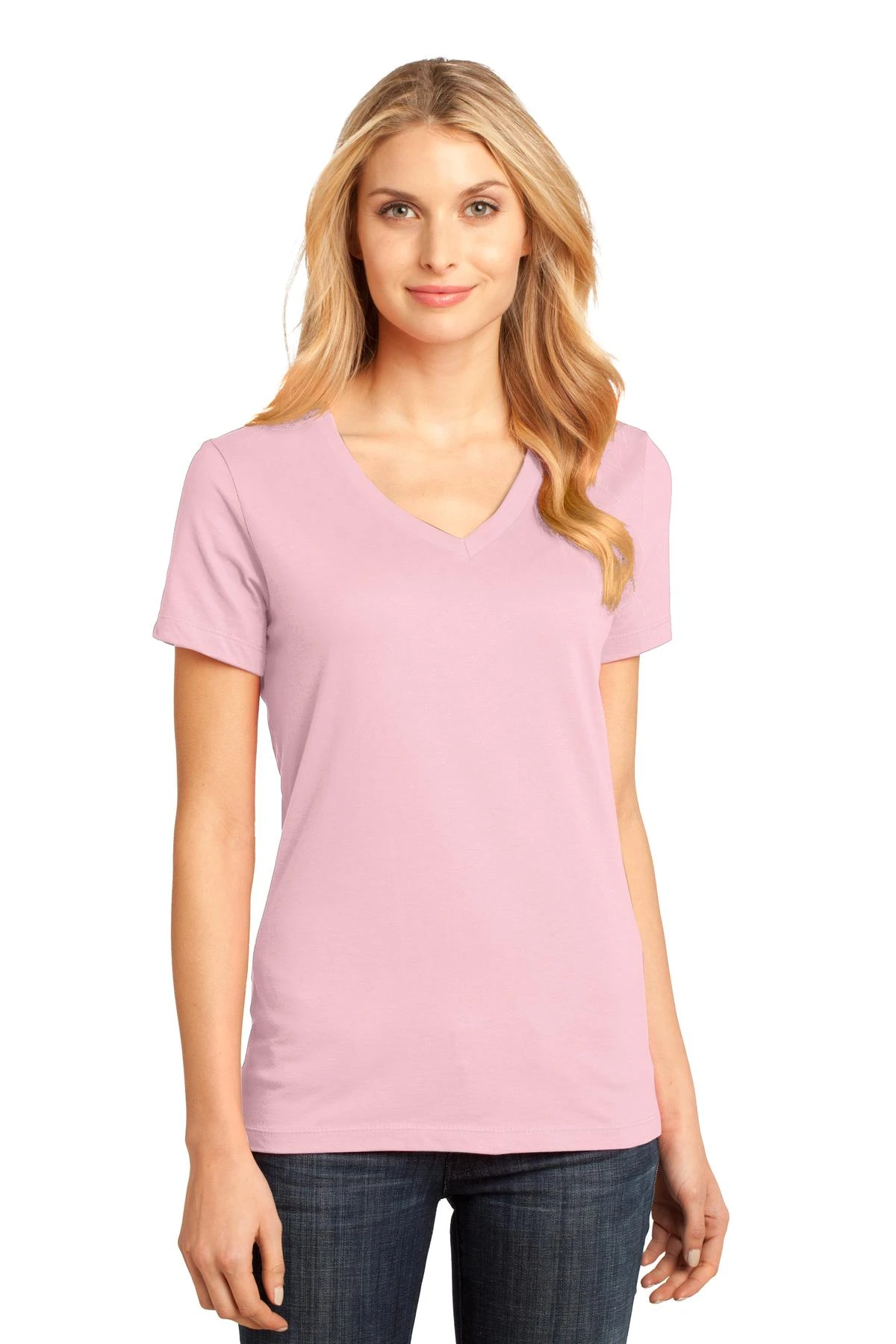 District Ladies' Perfect Weight V-Neck Tee 12 District Ladies' Perfect Weight V-Neck Tee - Image 10