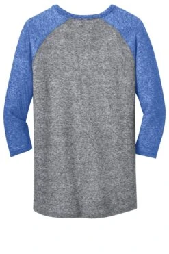 District Unisex Microburn 3/4-Sleeve Raglan Tee 12 District Unisex Microburn 3/4-Sleeve Raglan Tee -Jiffyshirts Sales Store bbe123b4745490