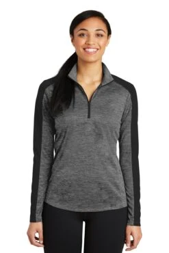 Ladies PosiCharge Electric Heather Colorblock 1/4-Zip Pullover 14 Ladies PosiCharge Electric Heather Colorblock 1/4-Zip Pullover -Jiffyshirts Sales Store bc616152bc9079