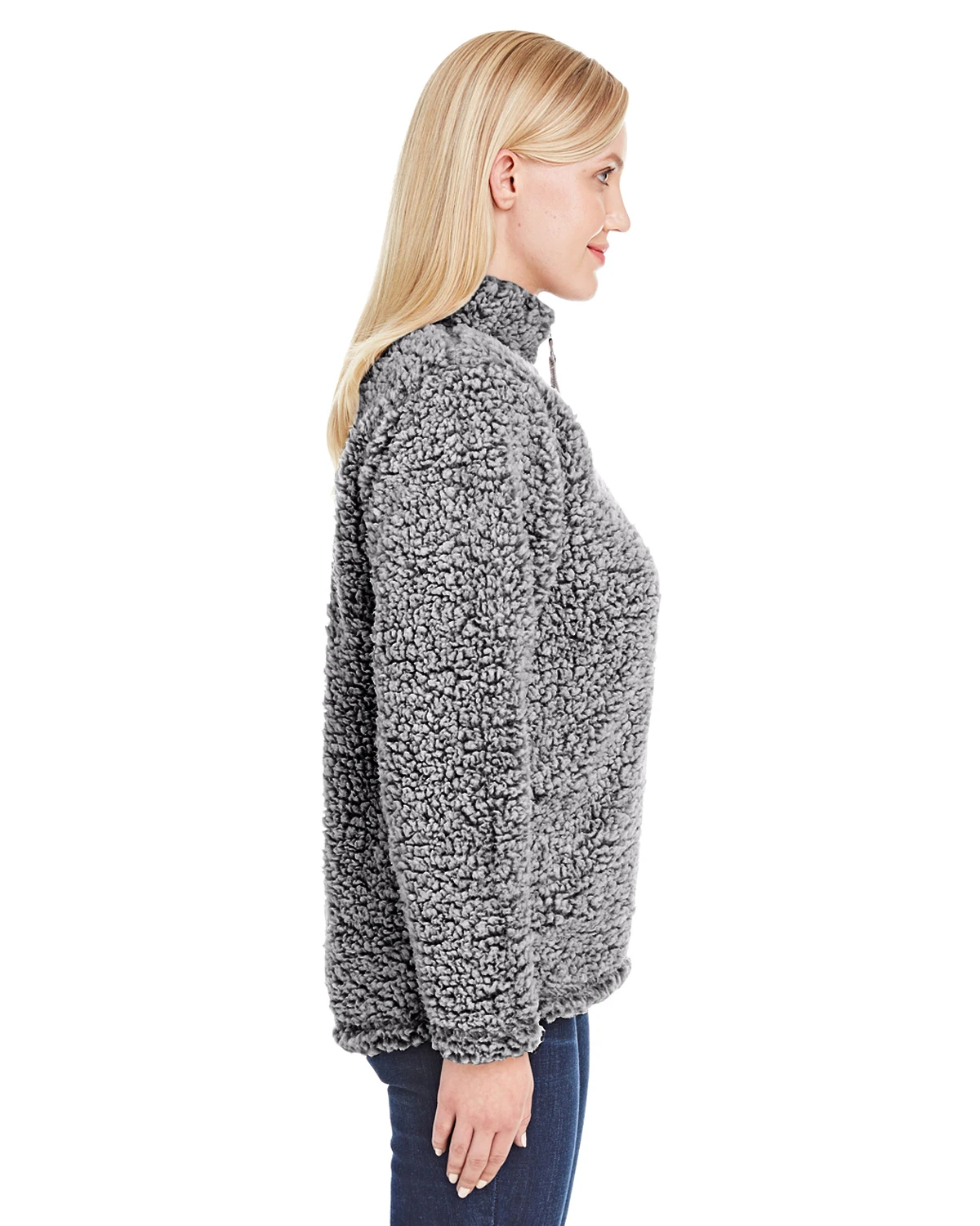 Ladies' Epic Sherpa 1/4 Zip 4 Ladies' Epic Sherpa 1/4 Zip - Image 2