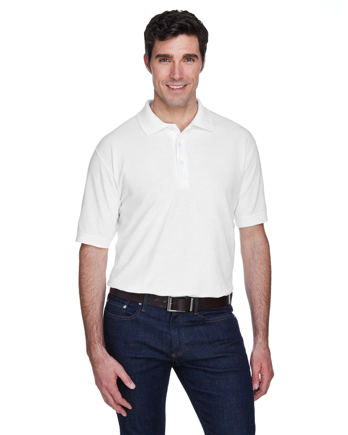 Men's Whisper Piqué Polo 6 Men's Whisper Piqué Polo - Image 4