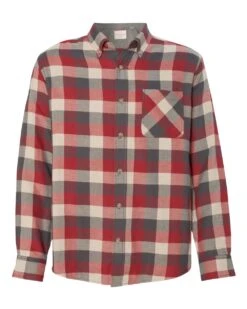 Vintage Brushed Flannel Long Sleeve Shirt -Jiffyshirts Sales Store bc9f938509bedd