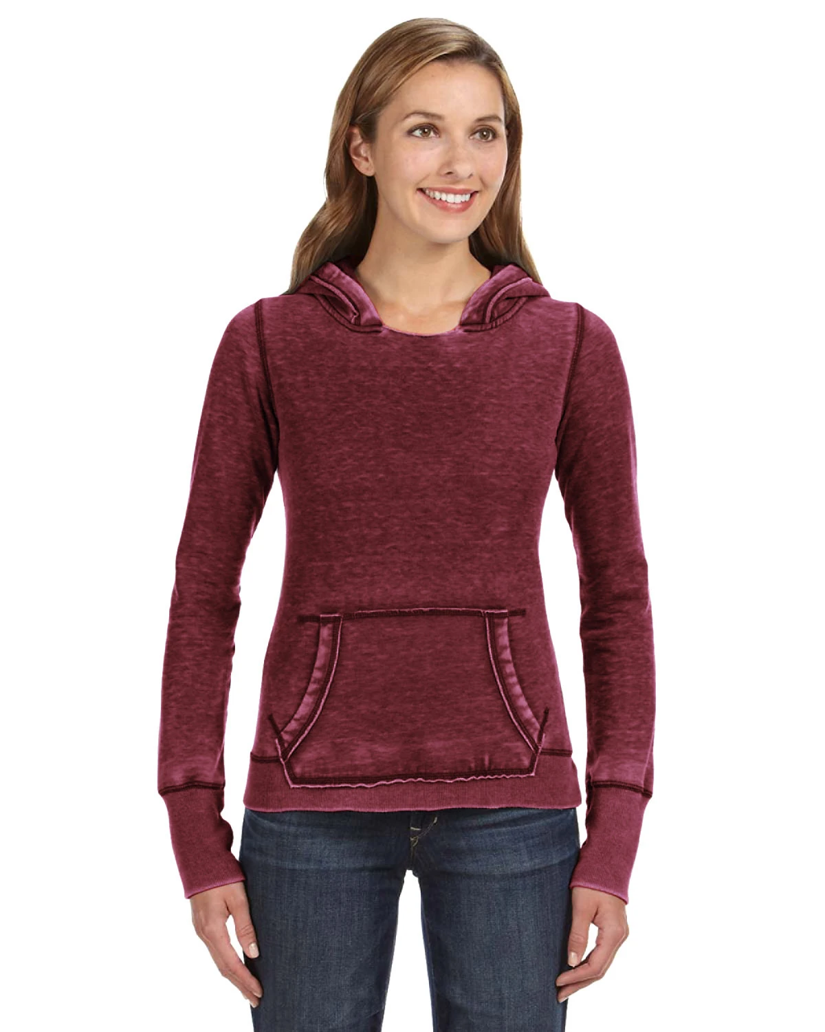 Ladies' Zen Pullover Fleece Hood 12 Ladies' Zen Pullover Fleece Hood - Image 10