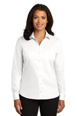 Ladies Non-Iron Twill Shirt -Jiffyshirts Sales Store bd9083dae2b520