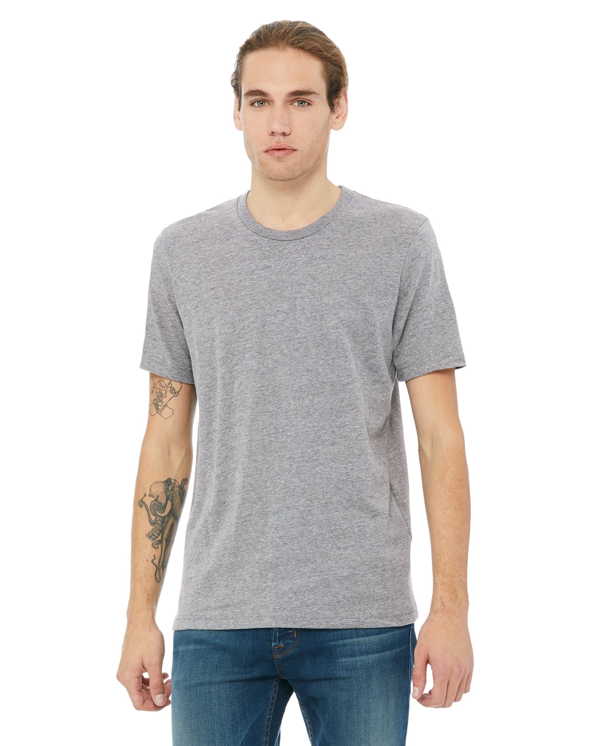 Unisex Heavyweight 5.5 Oz. Crew T-Shirt 7 Unisex Heavyweight 5.5 Oz. Crew T-Shirt - Image 5