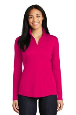 Ladies PosiCharge Competitor 1/4-Zip Pullover 22 Ladies PosiCharge Competitor 1/4-Zip Pullover -Jiffyshirts Sales Store be1d1e0d48784f