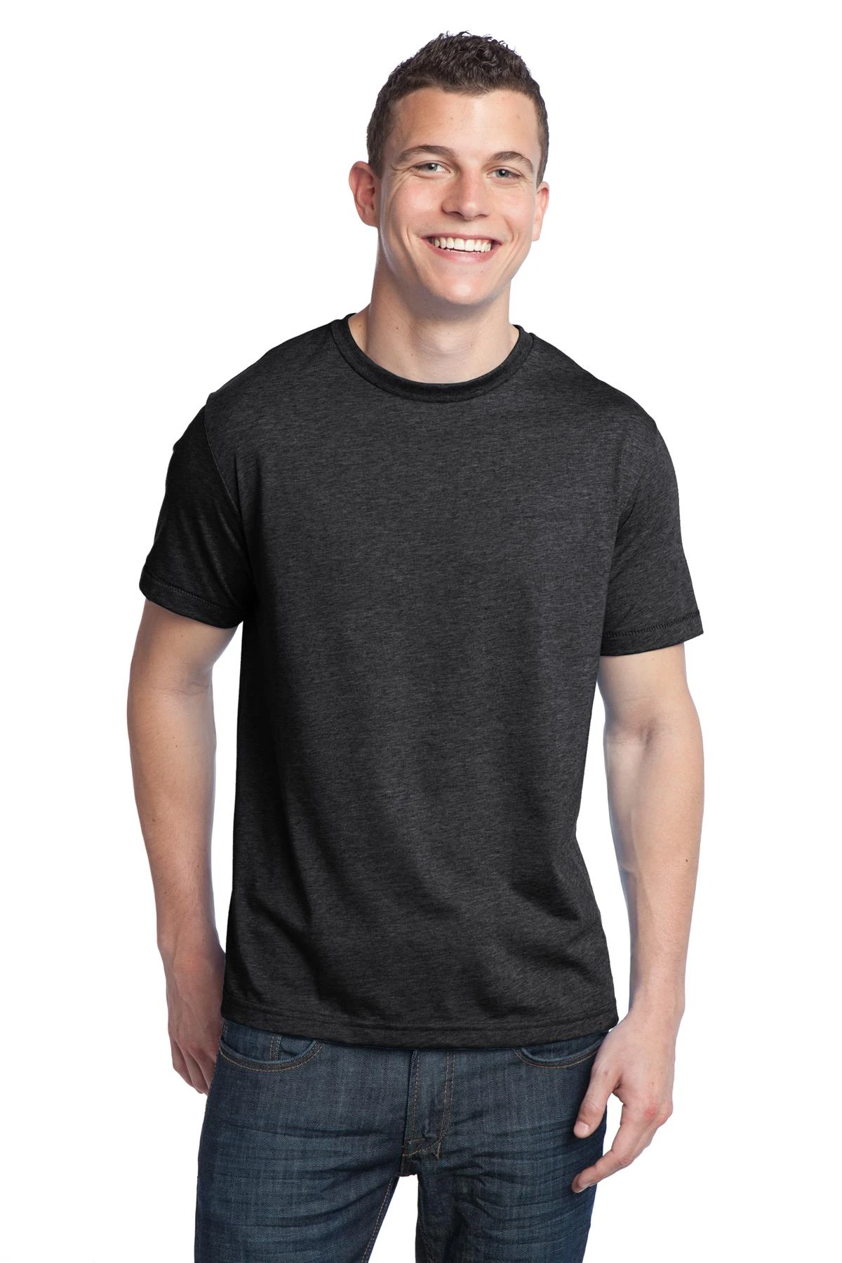 District Unisex Tri-Blend Crewneck Tee 7 District Unisex Tri-Blend Crewneck Tee - Image 5