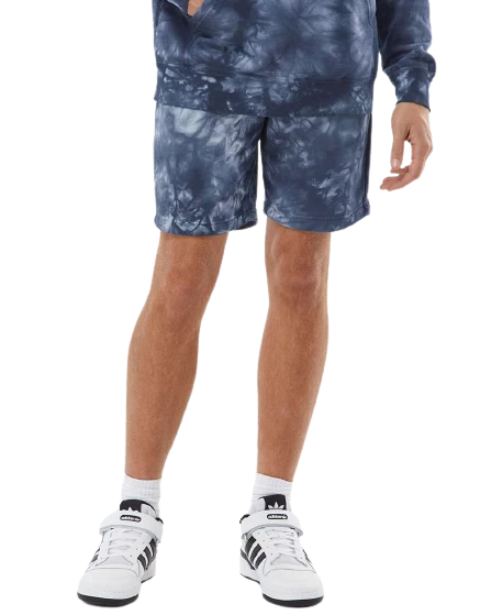 Mens Tie Dye Fleece Short 7 Mens Tie Dye Fleece Short - Image 5