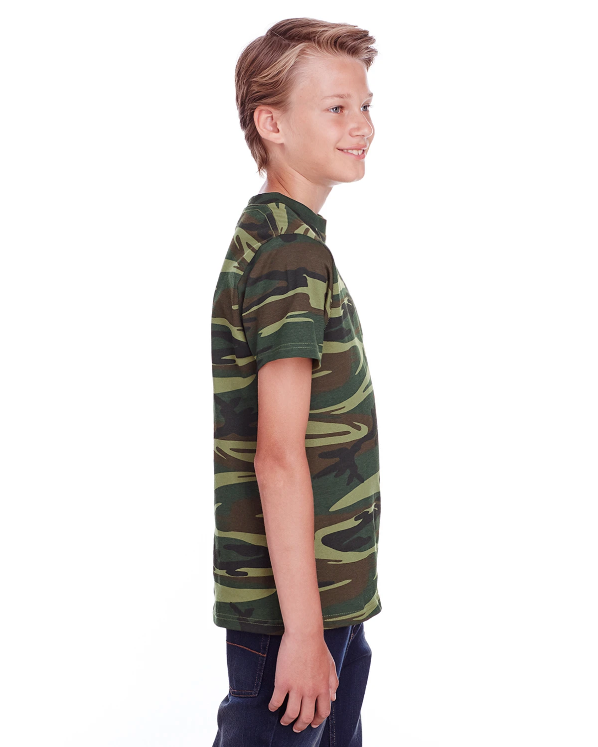 Youth Unisex Camo T-Shirt 4 Youth Unisex Camo T-Shirt - Image 2