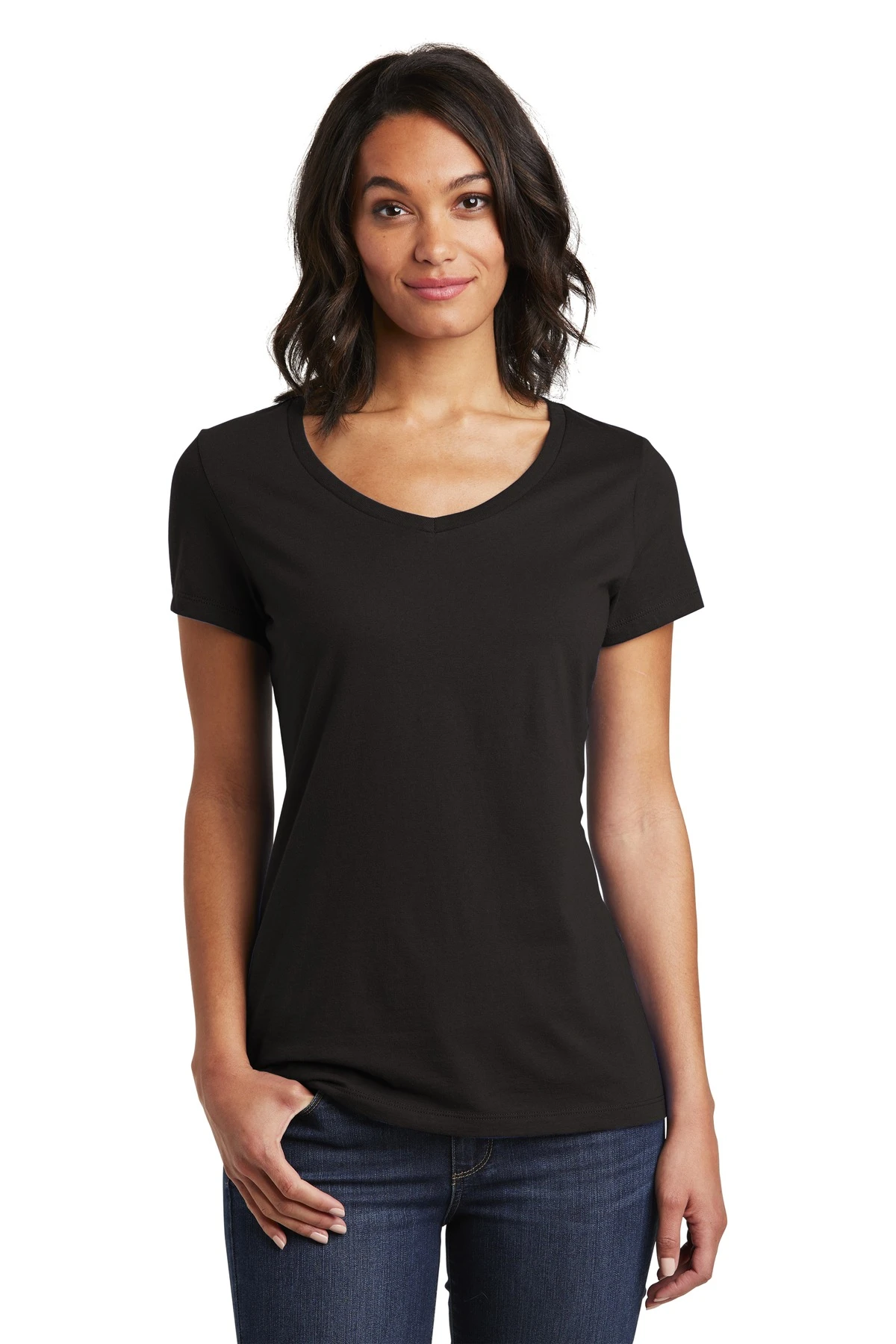 District Ladies' Very Important Tee V-Neck 12 District Ladies' Very Important Tee V-Neck - Image 10