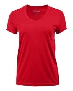 Paragon Ladies' V-neck Performance Tee -Jiffyshirts Sales Store c0d01872541d48
