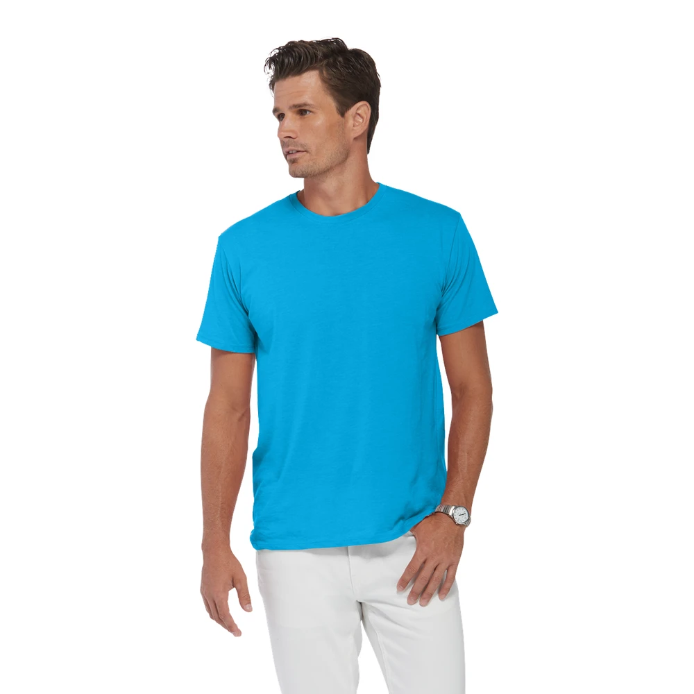 Platinum Adult Unisex CVC Short Sleeve Crew Neck Tee 22 Platinum Adult Unisex CVC Short Sleeve Crew Neck Tee - Image 20