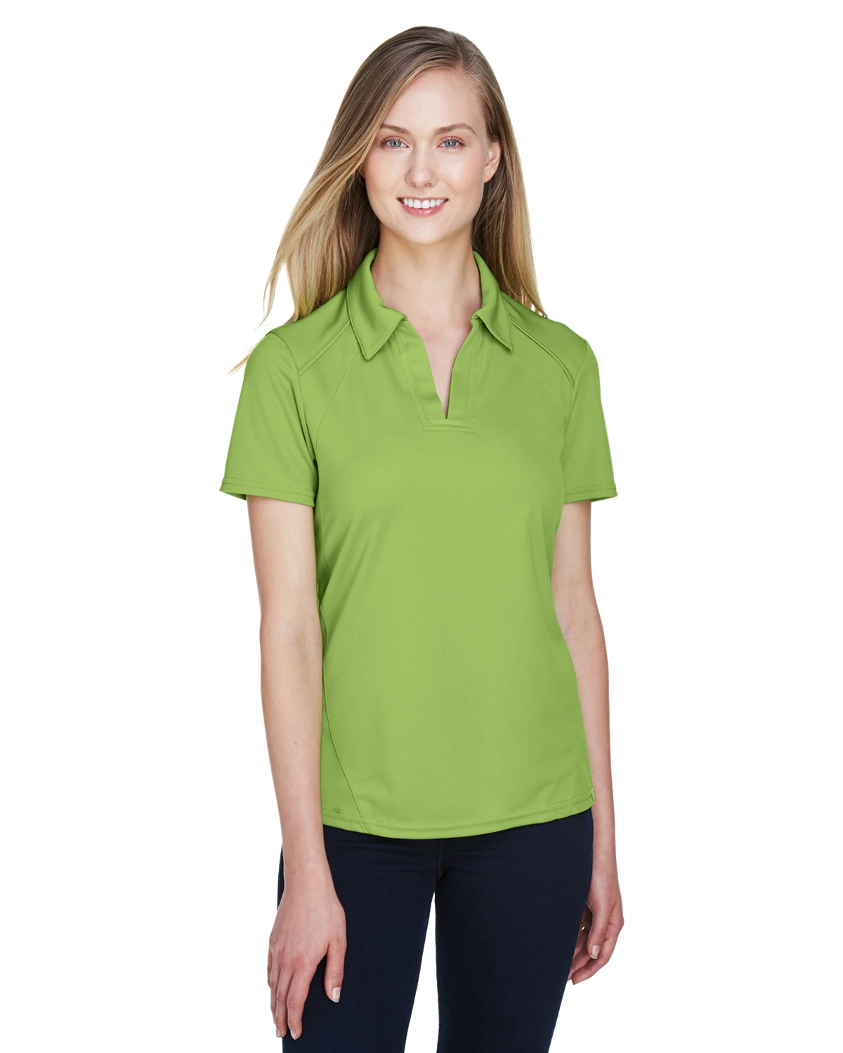 Ladies' Recycled Polyester Performance Piqué Polo 7 Ladies' Recycled Polyester Performance Piqué Polo - Image 5