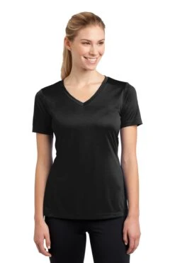 Ladies PosiCharge Competitor V-Neck Tee -Jiffyshirts Sales Store c10ddddac82e17