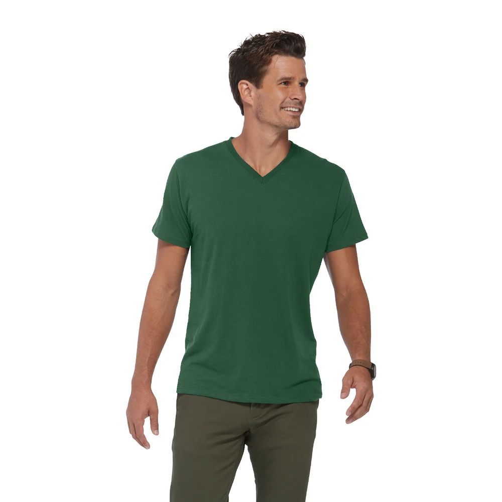 Platinum Adult Unisex CVC Short Sleeve V-Neck Tee 18 Platinum Adult Unisex CVC Short Sleeve V-Neck Tee - Image 16