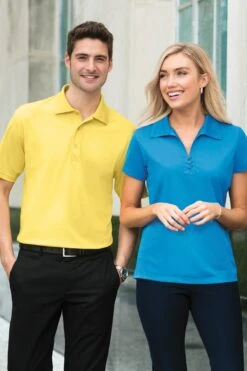 Tech Pique Polo -Jiffyshirts Sales Store c122fe6009f455