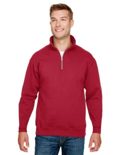 Unisex 9.5 Oz., 80/20 Quarter-Zip Pullover Sweatshirt -Jiffyshirts Sales Store c188ed1fe6b89f