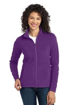 Ladies Microfleece Jacket -Jiffyshirts Sales Store c2303d33907211