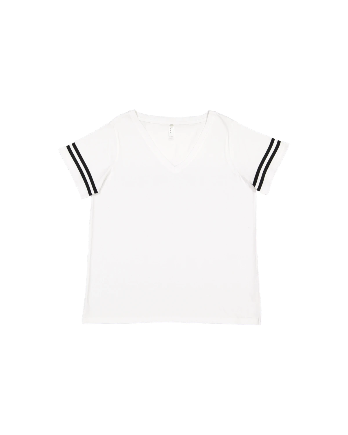 Ladies' Curvy Football T-Shirt 3 Ladies' Curvy Football T-Shirt