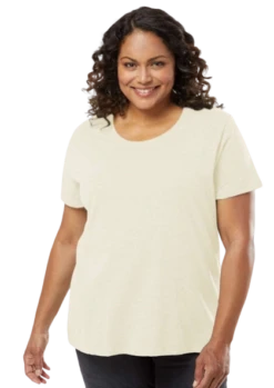 Ladies' Curvy Fine Jersey T-Shirt -Jiffyshirts Sales Store c2bd54fee2939c