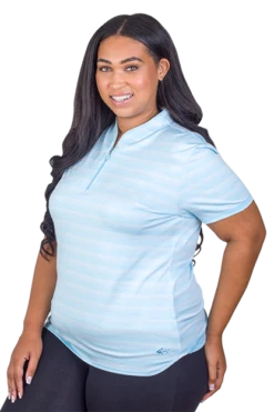 Greg Norman Women's LAB Stripe Polo