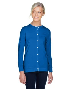 Ladies' Perfect Fit™ Ribbon Cardigan -Jiffyshirts Sales Store c344a05bb37b22