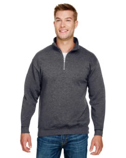 Unisex 9.5 Oz., 80/20 Quarter-Zip Pullover Sweatshirt -Jiffyshirts Sales Store c3c31ffcf38f48