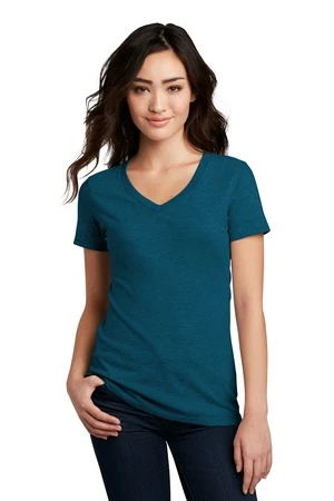 District Ladies' Perfect Blend V-Neck Tee 18 District Ladies' Perfect Blend V-Neck Tee - Image 16