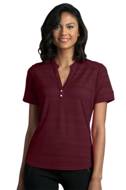 Women's Strata Textured Henley 19 Women's Strata Textured Henley -Jiffyshirts Sales Store c4830eccefb97e