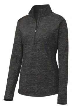 Ladies Sport-Wick Stretch Reflective Heather 1/2-Zip Pullover 12 Ladies Sport-Wick Stretch Reflective Heather 1/2-Zip Pullover -Jiffyshirts Sales Store c4a6ea7ba7e3c9