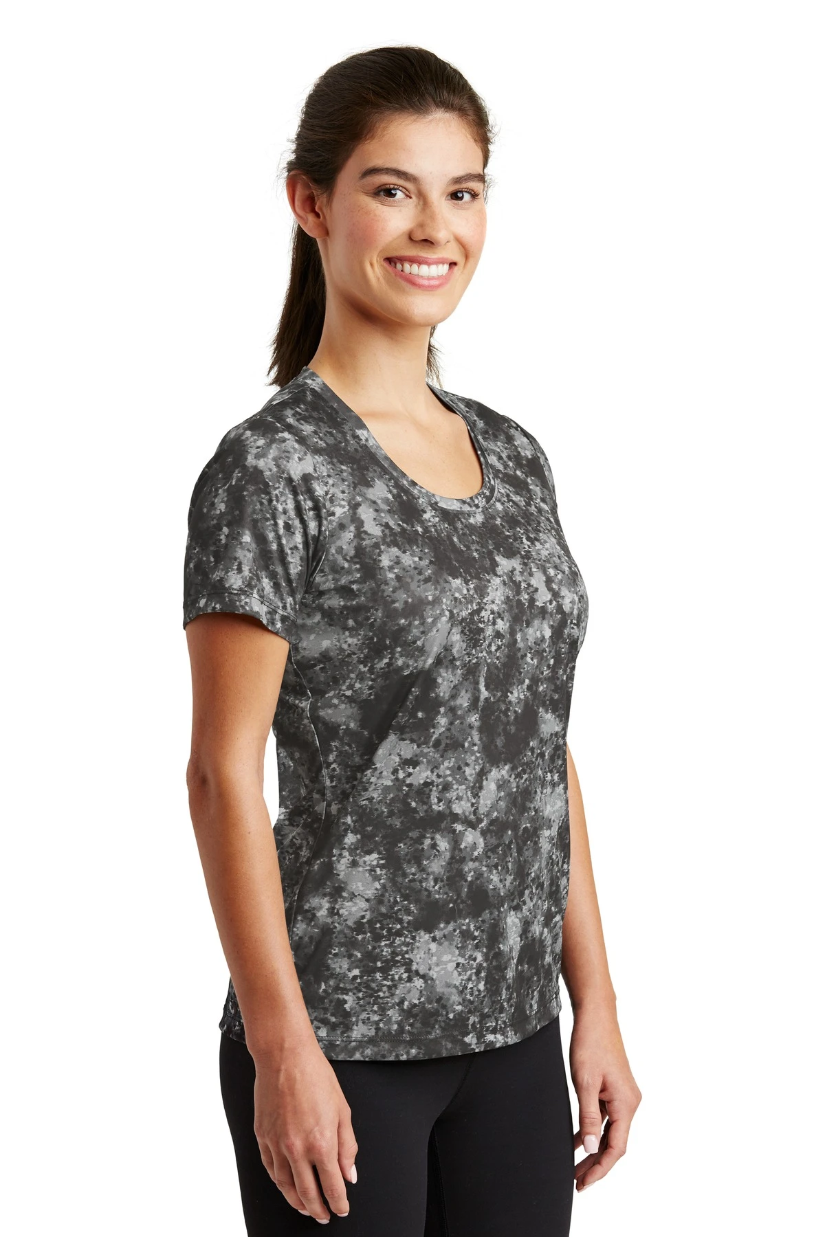 Ladies Mineral Freeze Scoop Neck Tee 4 Ladies Mineral Freeze Scoop Neck Tee - Image 2
