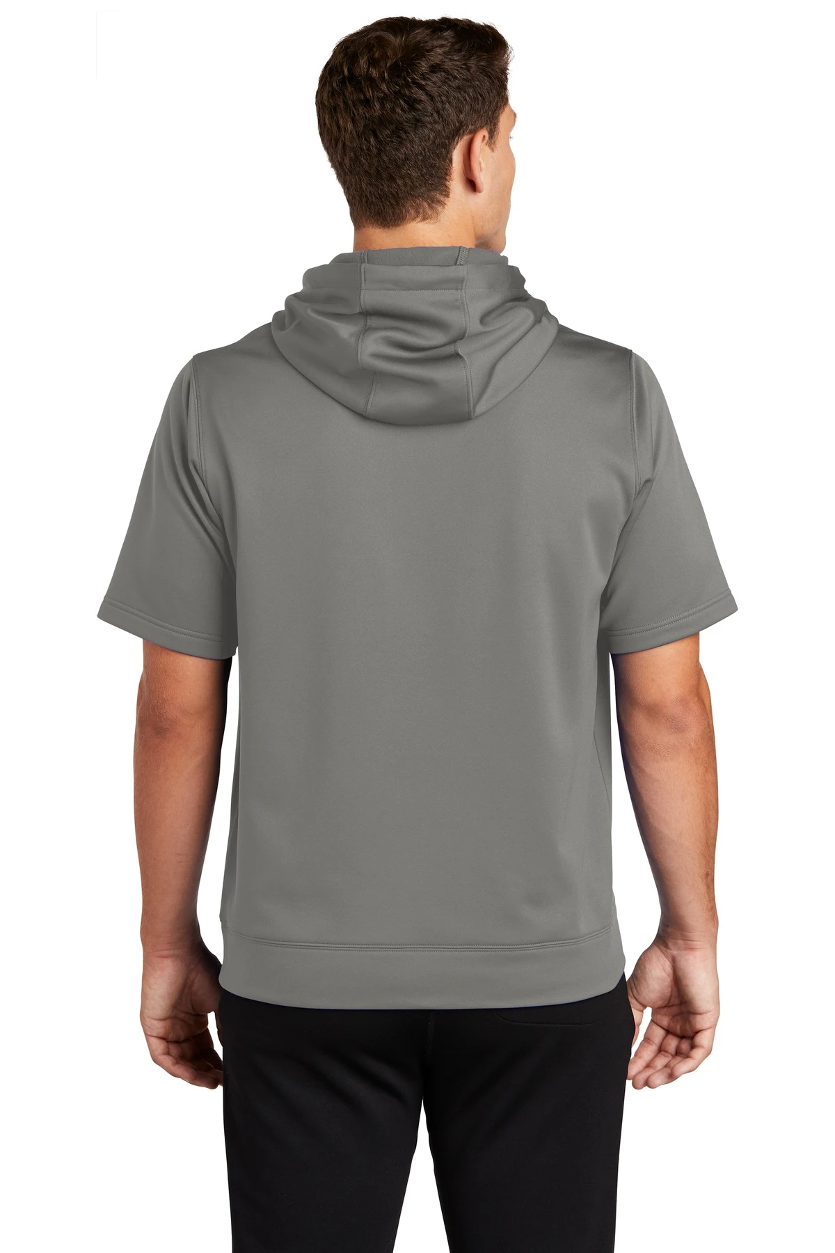Sport-Wick Fleece Short Sleeve Hooded Pullover 4 Sport-Wick Fleece Short Sleeve Hooded Pullover - Image 2