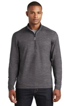 Sport-Wick Stretch Reflective Heather 1/2-Zip Pullover -Jiffyshirts Sales Store c5e6990cee3efc
