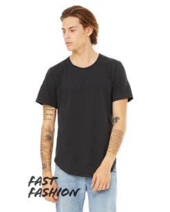 Unisex Fast Fashion Men's Curved Hem Short Sleeve T-Shirt -Jiffyshirts Sales Store c66a818b6c0c21