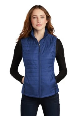 Ladies Packable Puffy Vest -Jiffyshirts Sales Store c6be621e9e0d2f