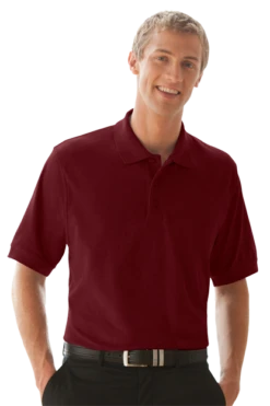 Unisex Soft-Blend Double-Tuck Pique Polo -Jiffyshirts Sales Store c6dc0a182d5726