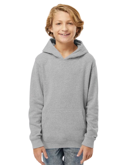 Youth Unisex Triblend Fleece Hooded Sweatshirt 6 Youth Unisex Triblend Fleece Hooded Sweatshirt - Image 4